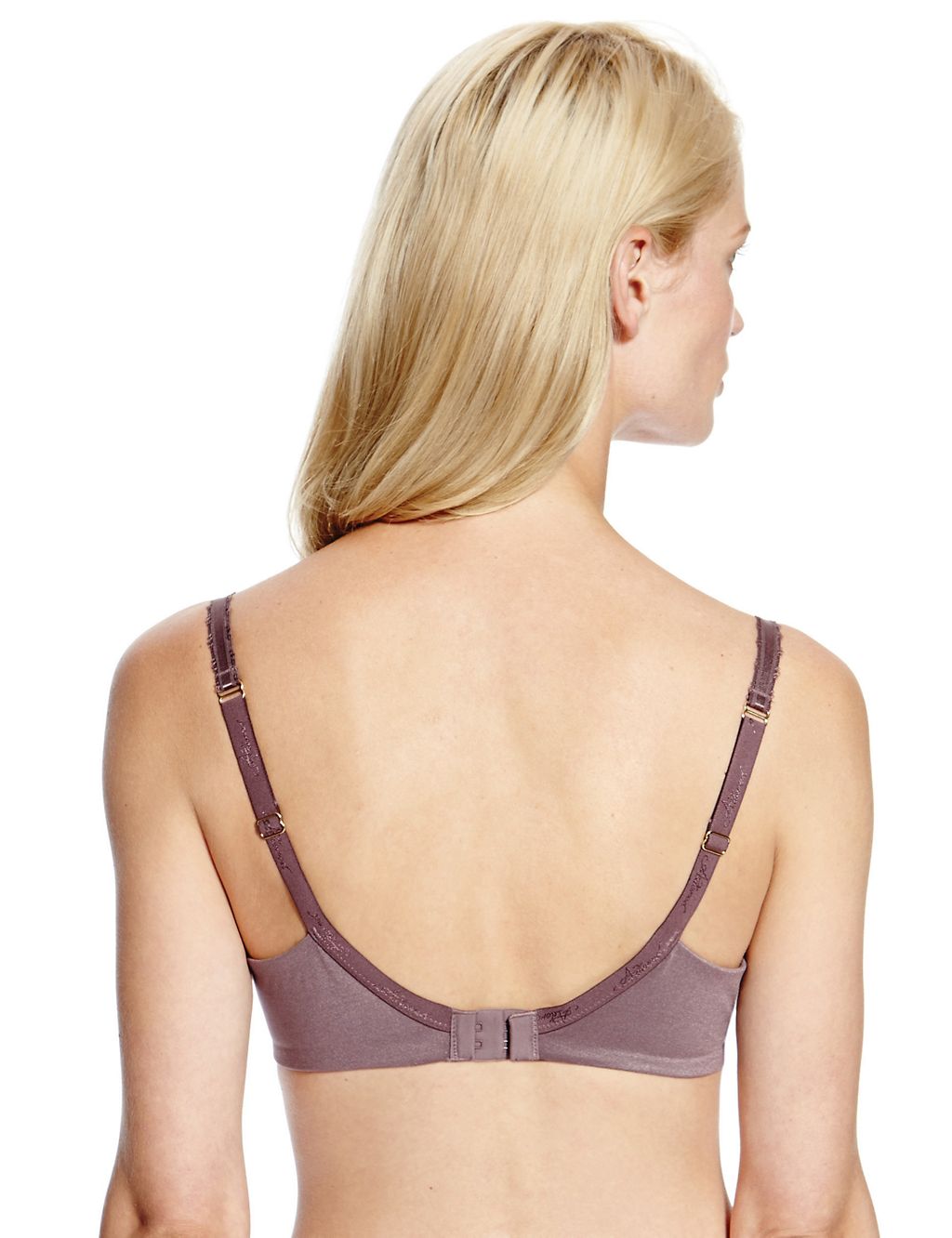 Caress Embroidered Non-Padded Balcony Bra B-DD with Cool Comfort™ Technology 2 of 3