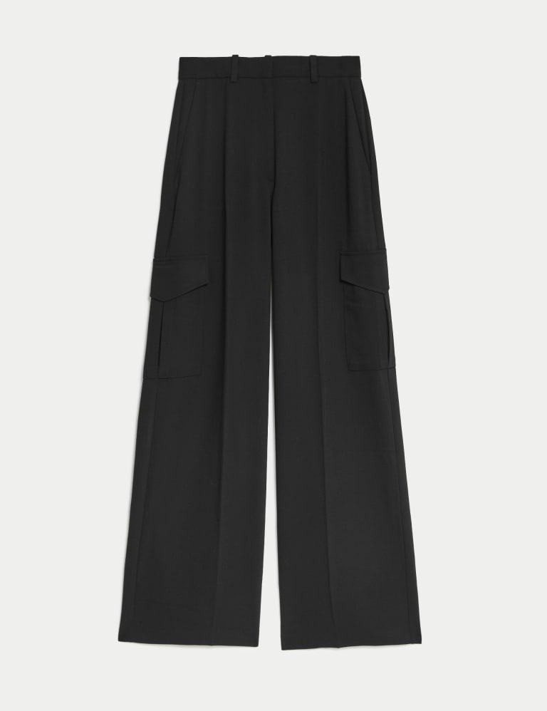 Marks and spencer cheap wide leg trousers