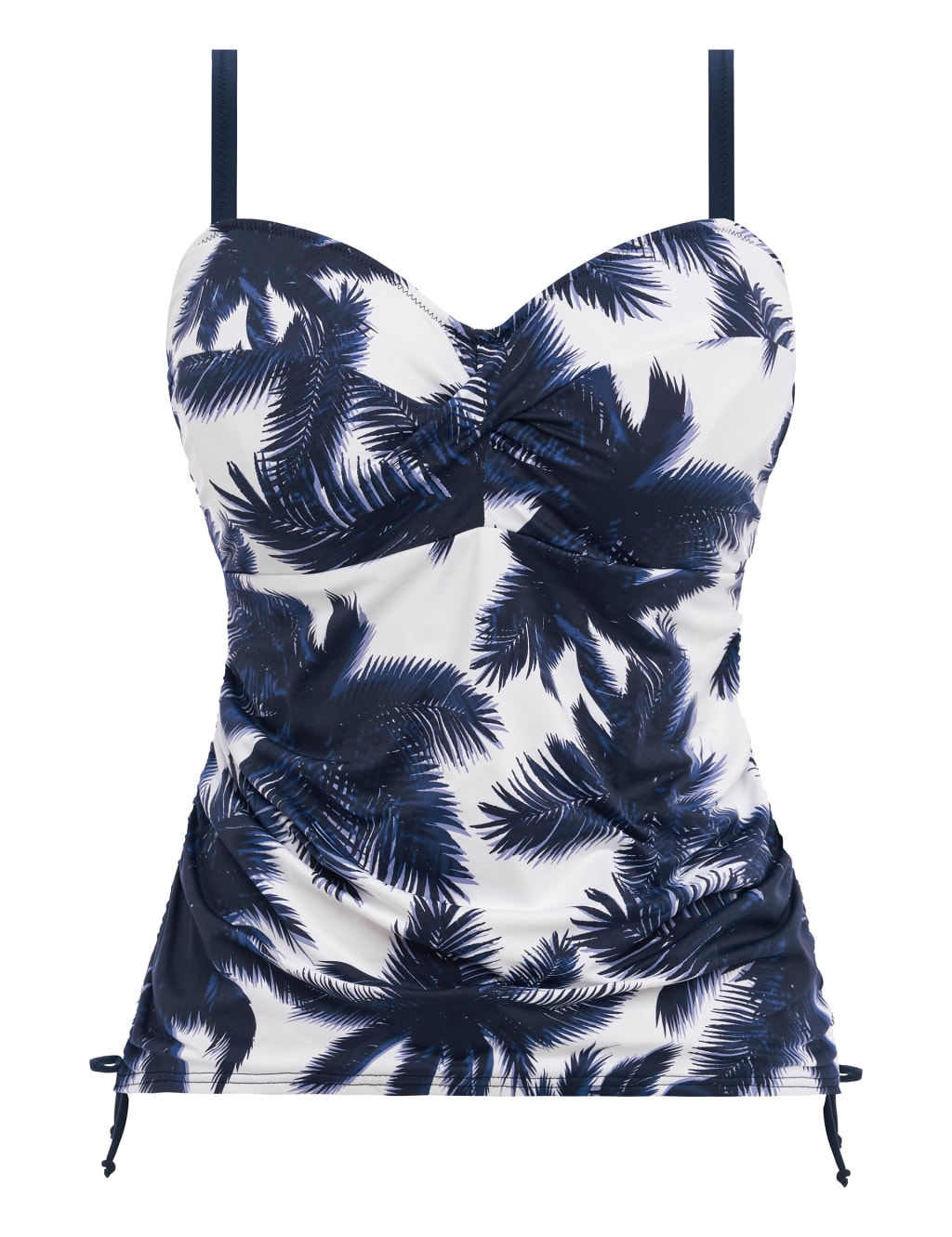 Carmelita Avenue Printed Wired Tankini Top Fantasie M&S