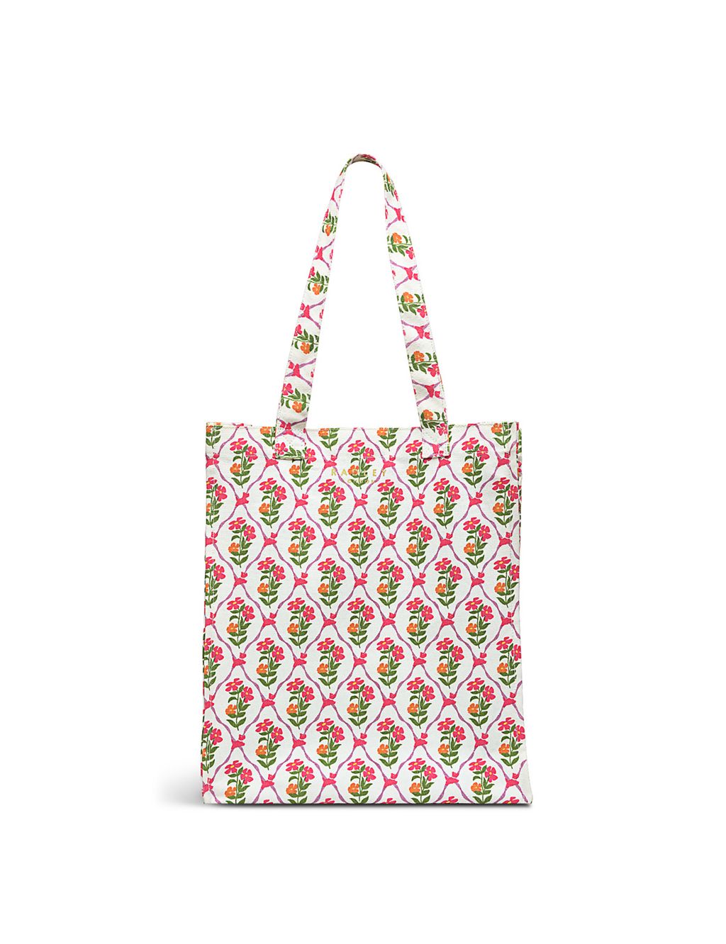 Carousel Canvas Floral Tote Bag 3 of 4
