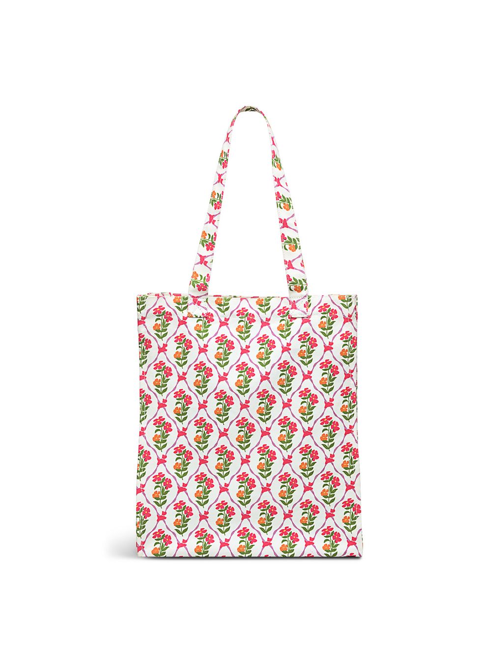 Carousel Canvas Floral Tote Bag 1 of 4