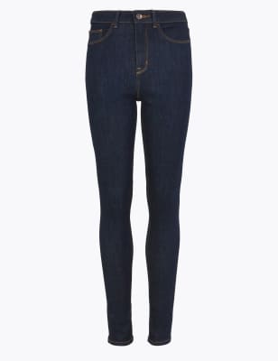m and s black skinny jeans