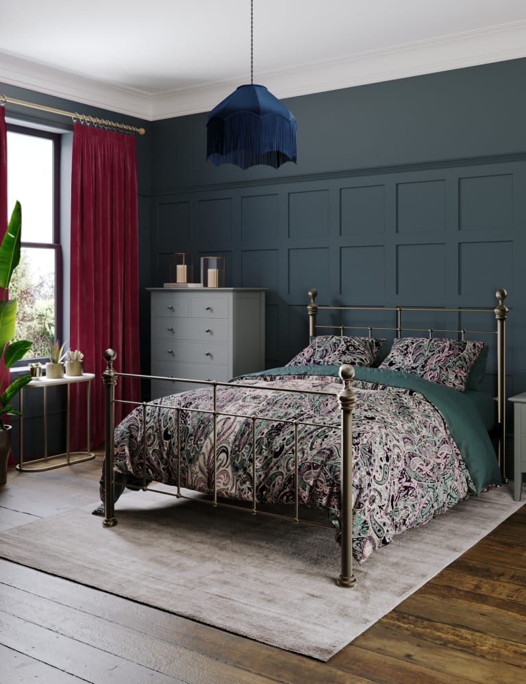 Brass Elizabeth Headboard – Cornish Beds