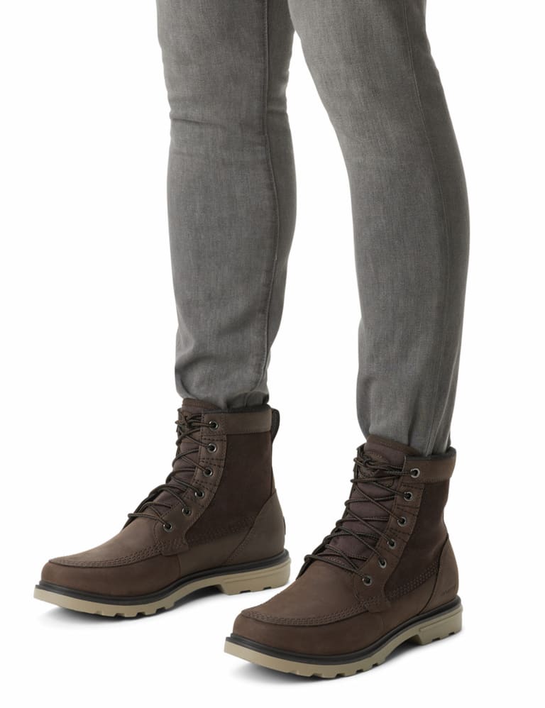 Sorel after hours mid clearance top waterproof suede boot