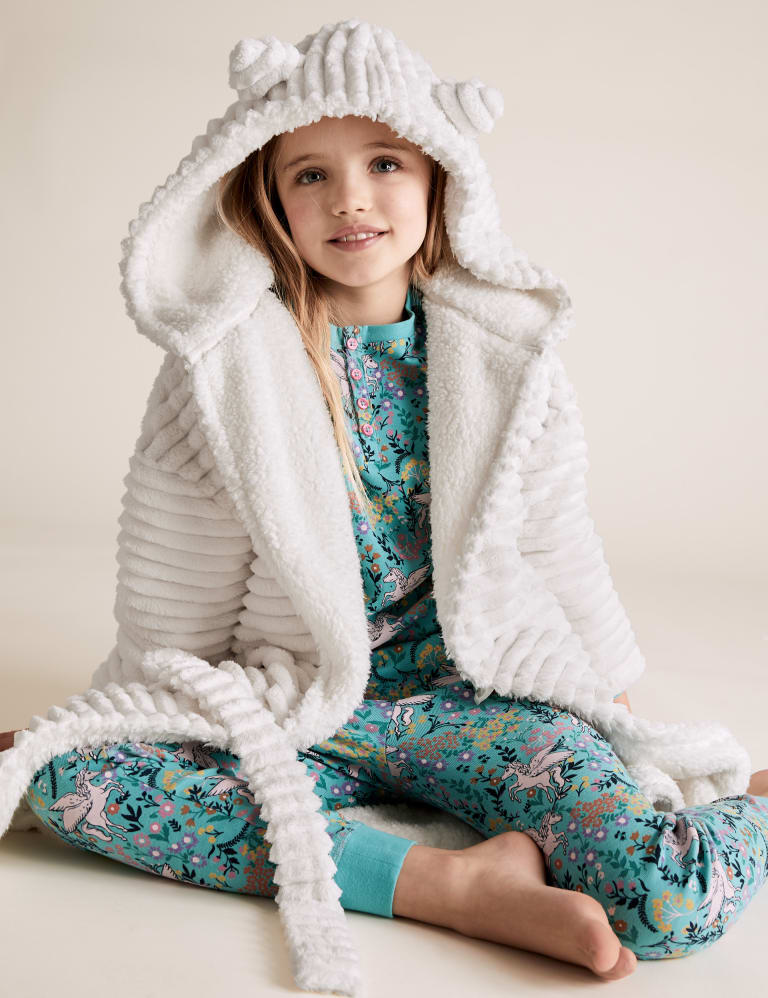 Carved Bear Dressing Gown (6-16 Yrs) | Mu0026S