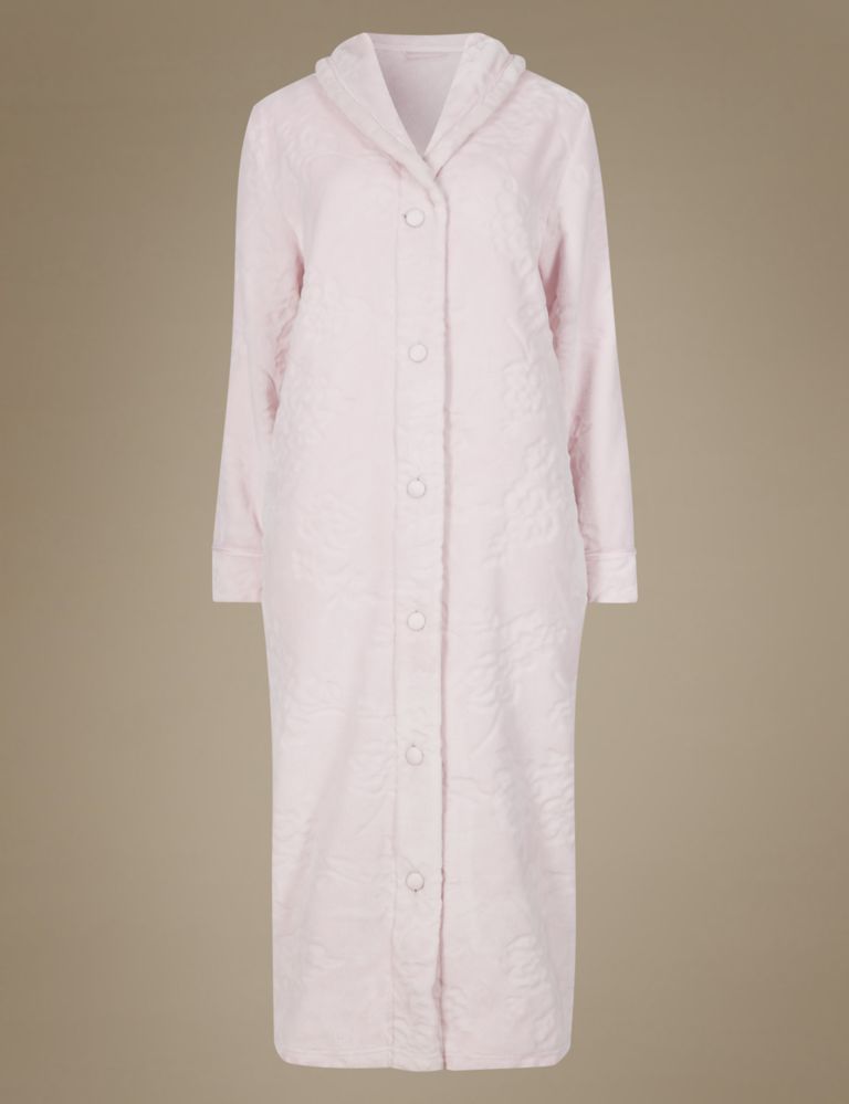 Carved Button Dressing Gown 2 of 4