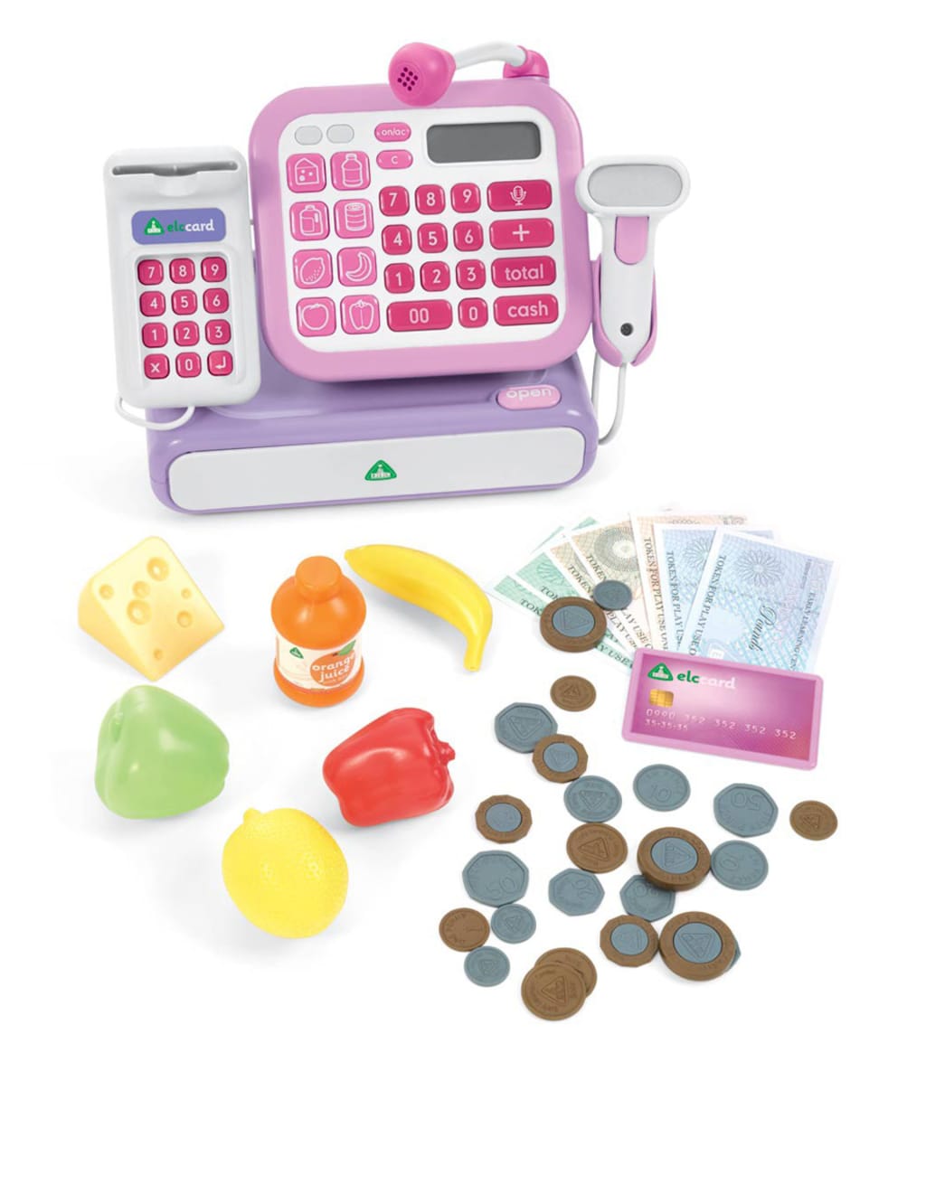 Pink sale toy till