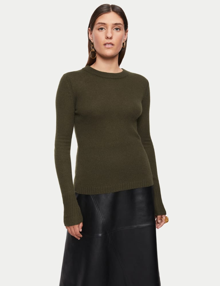 Cashmere Crew Neck Jumper Jigsaw M S