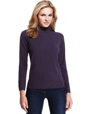 M&s cashmilon deals jumpers ladies