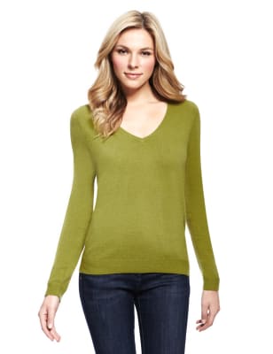 Cashmilon™ V-Neck Jumper