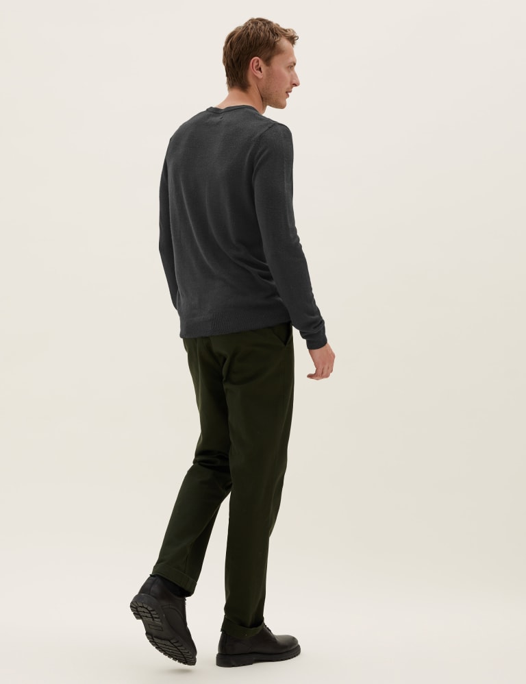 Cashmilon V Neck Jumper M S Collection M S