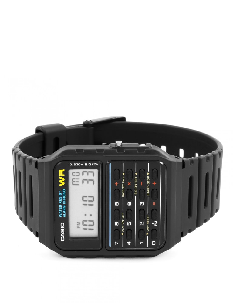 Metal calculator outlet watch