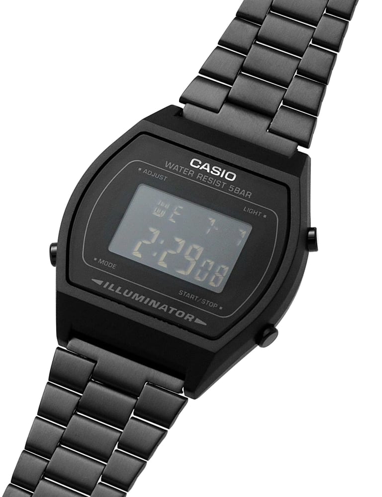 Casio Classic Black Stainless Steel Watch