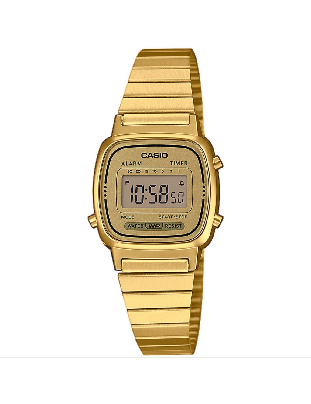 Casio gold bracelet watch deals