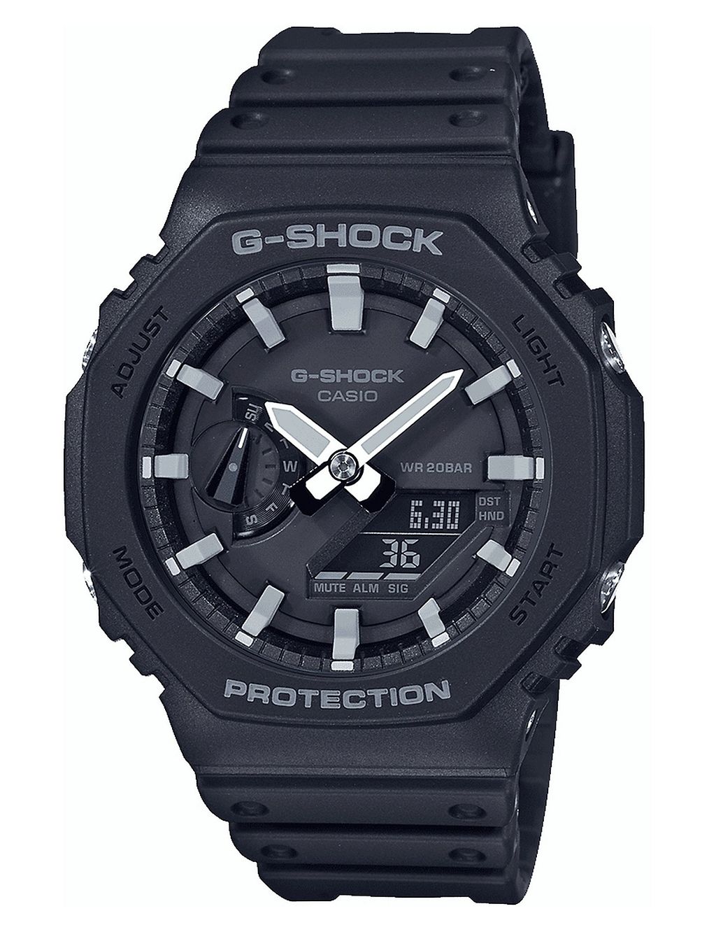 Casio G-Shock Black Chronograph Sports Watch 3 of 6