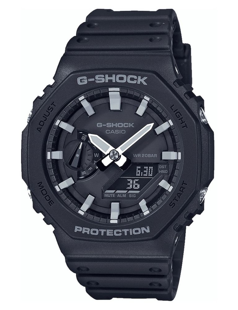 Casio G-Shock Black Chronograph Sports Watch 1 of 6
