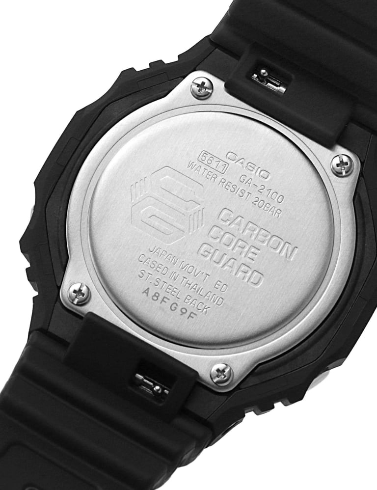 Casio G Shock Black Chronograph Sports Watch Casio M S