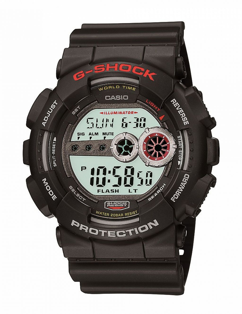 Casio G-Shock Waterproof Chronograph Watch 3 of 4