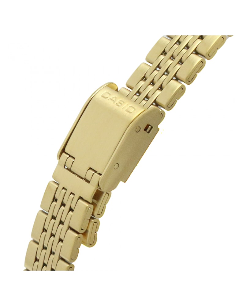 Casio gold bracelet watch best sale