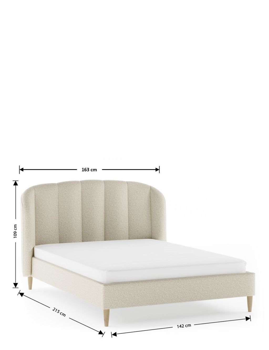 Cassis Upholstered Bed 4 of 8