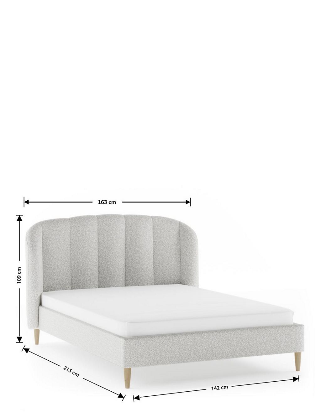 Cassis Upholstered Bed 4 of 7