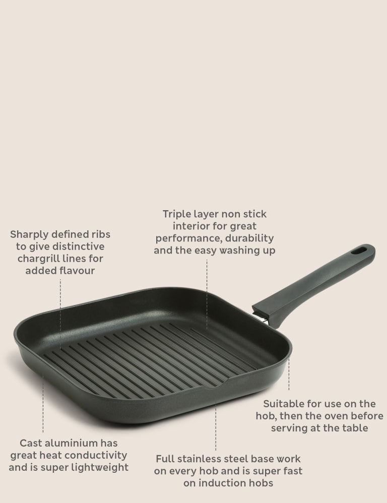 Cast Aluminium Griddle Pan 6 of 6