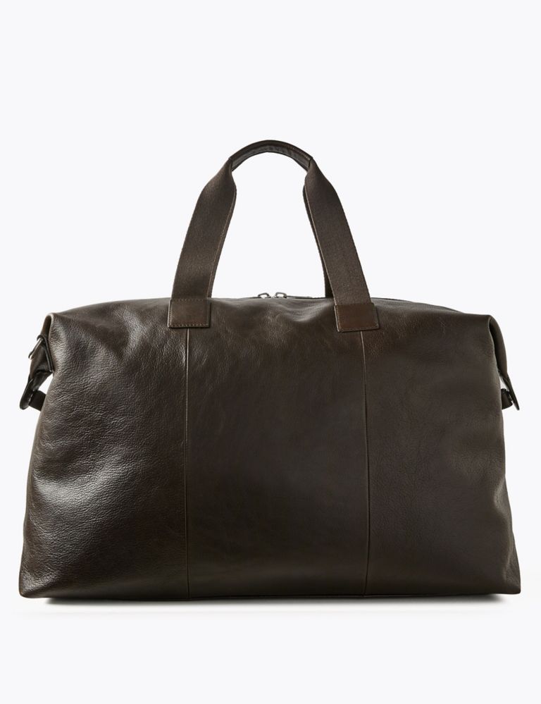 Casual Leather Large Holdall 4 of 9