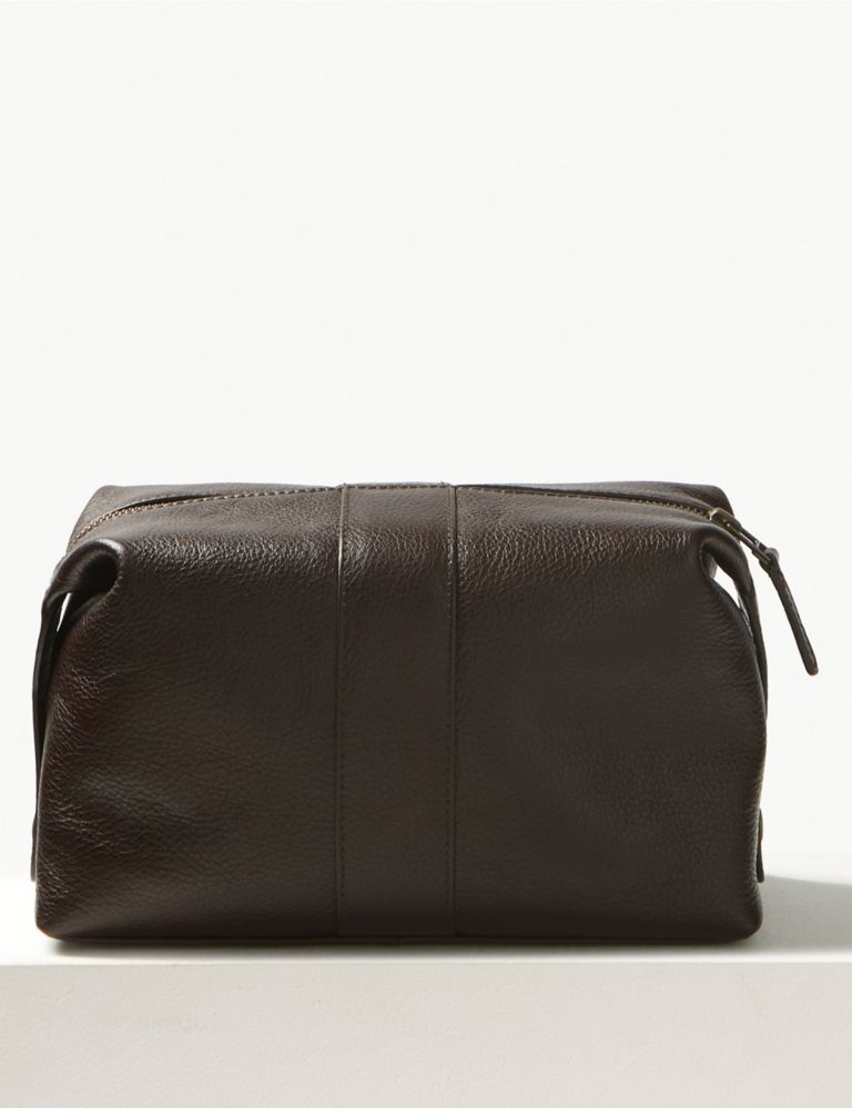 Casual Leather Washbag 4 of 6