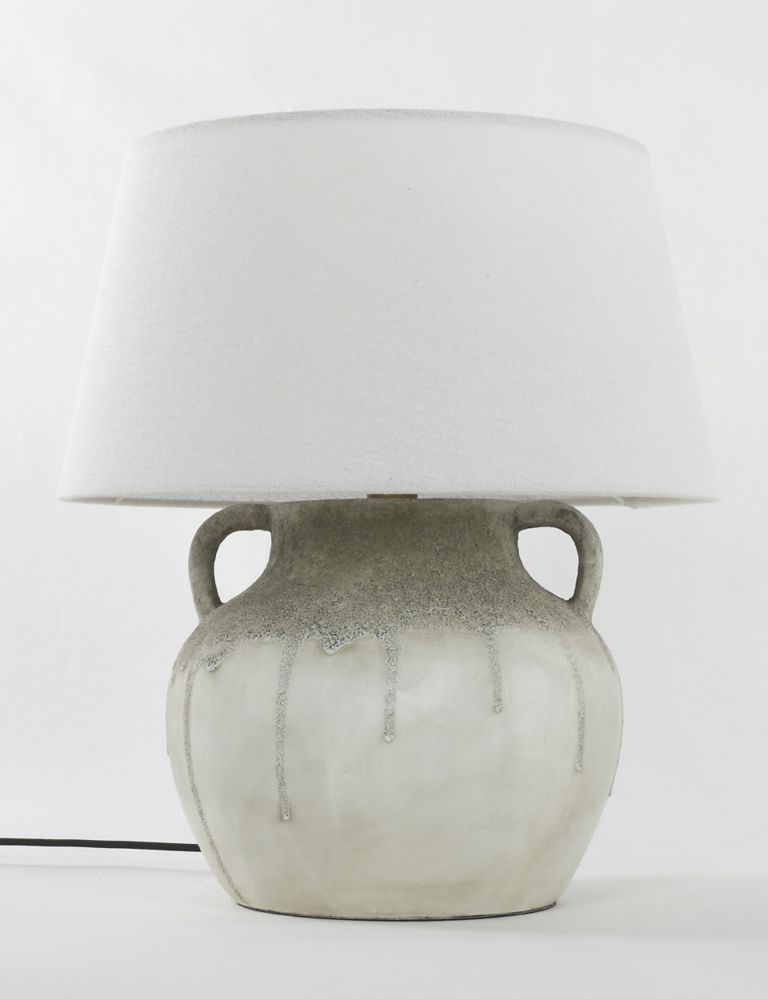 Ceramic Drip Handle Table Lamp 1 of 9