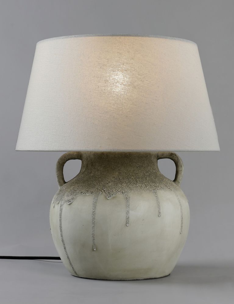 Ceramic Drip Handle Table Lamp 8 of 9