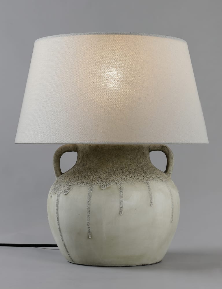 Ceramic Drip Handle Table Lamp 8 of 9