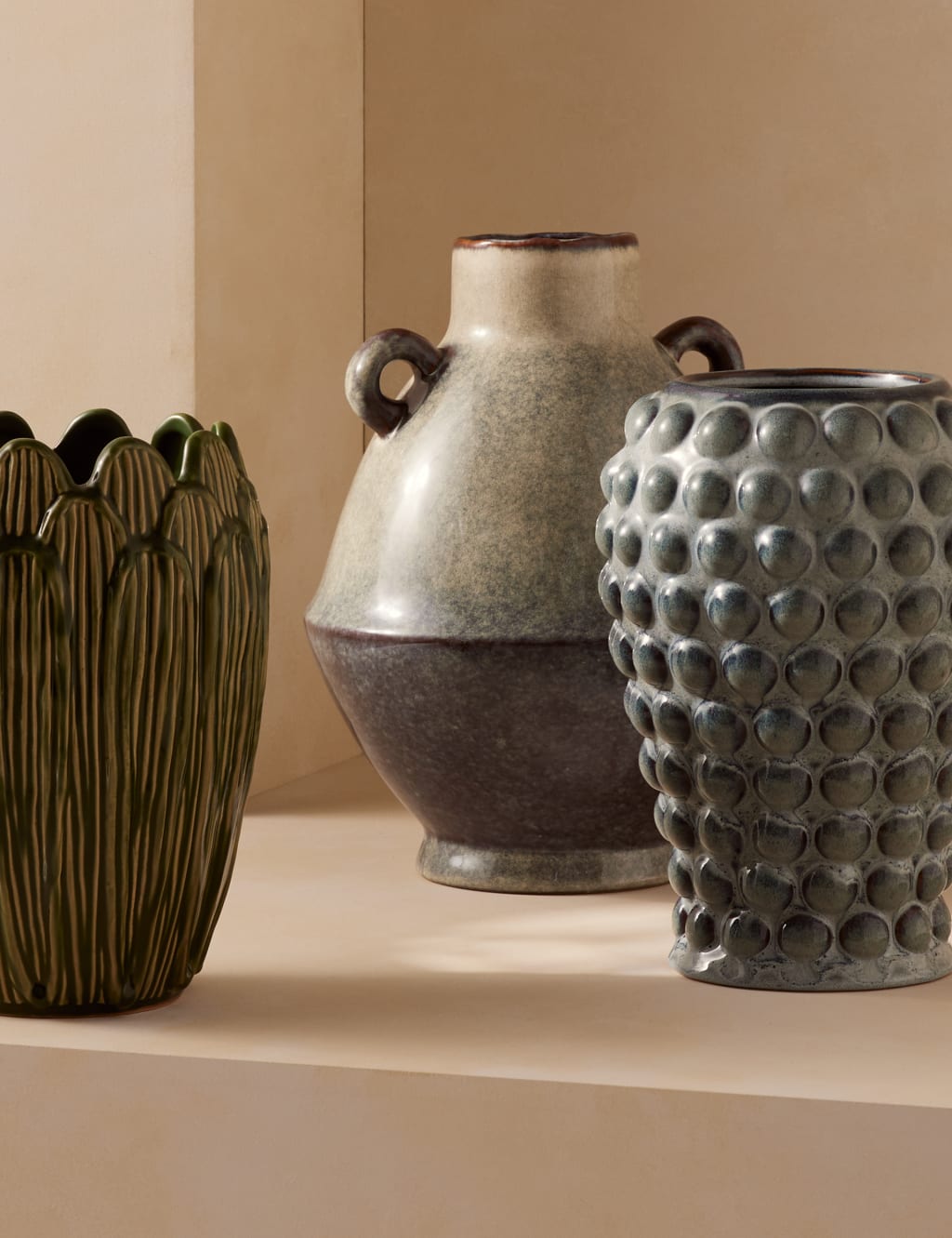 Ceramic Petal Vase M&S Collection M&S