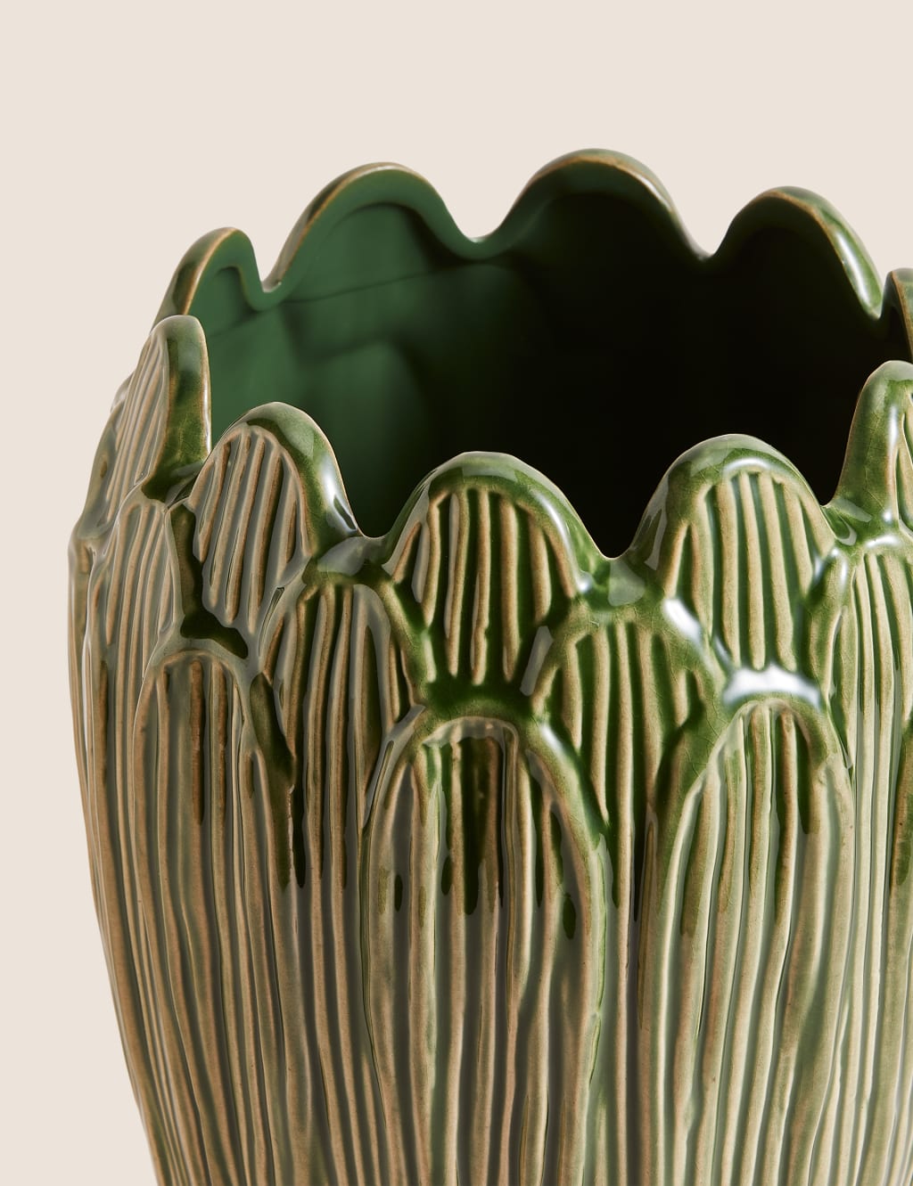 Ceramic Petal Vase M&S Collection M&S