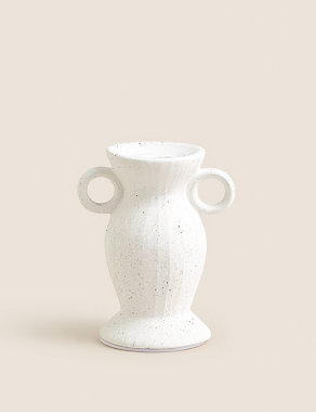 Ceramic Shaped Dinner Candle Holder Image 2 of 6