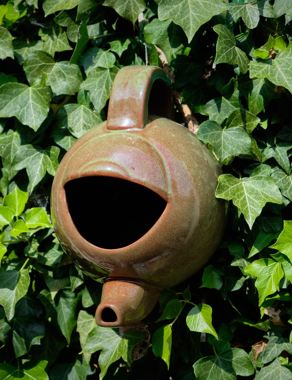 Ceramic Teapot Robin Bird Nest M&S