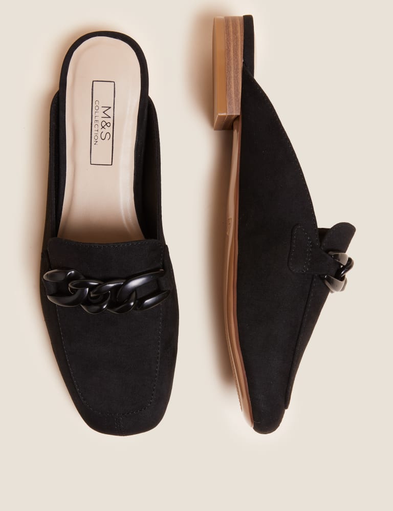 M&s black mules discount