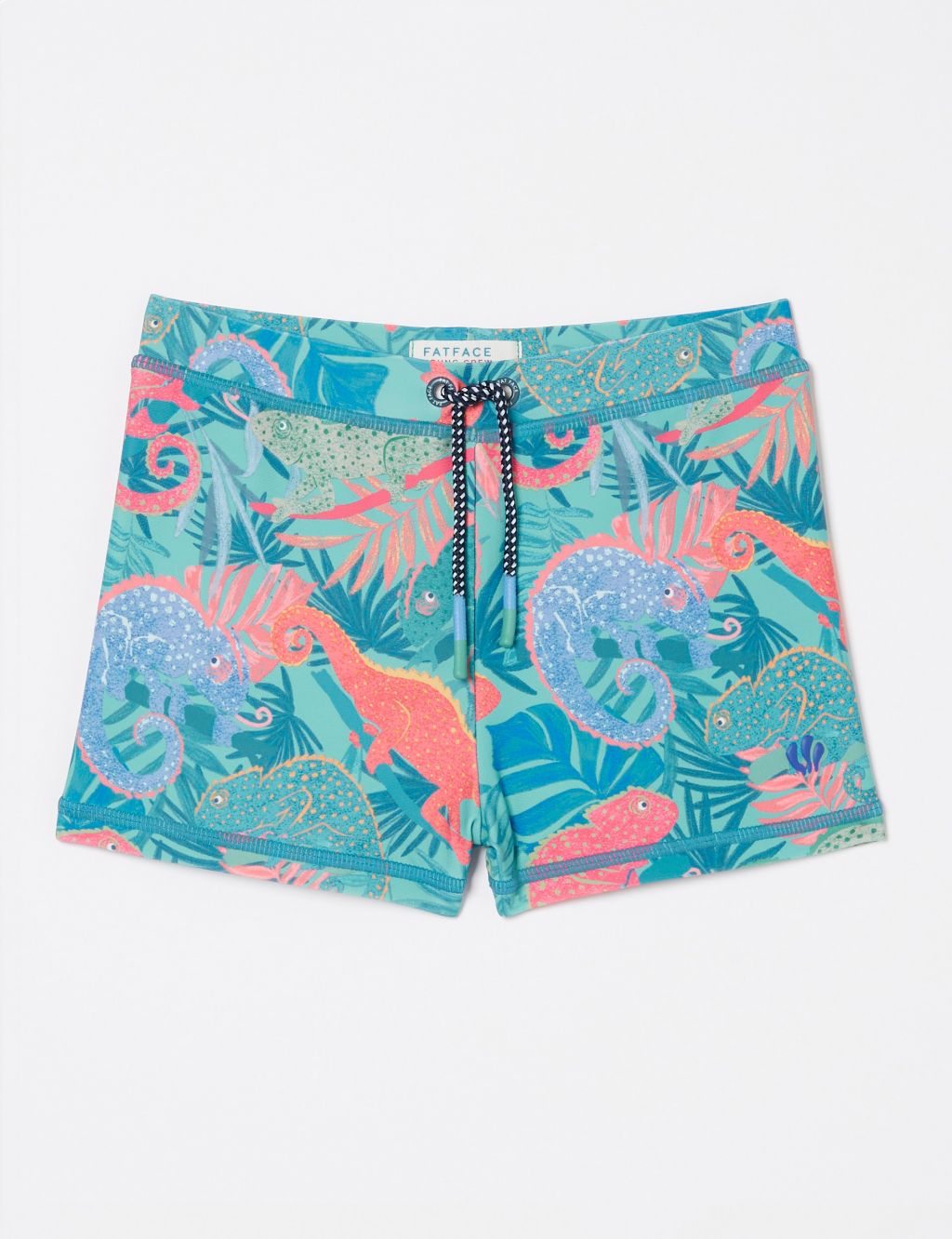 Chameleon Print Swim Shorts (3-13 Yrs) 1 of 3