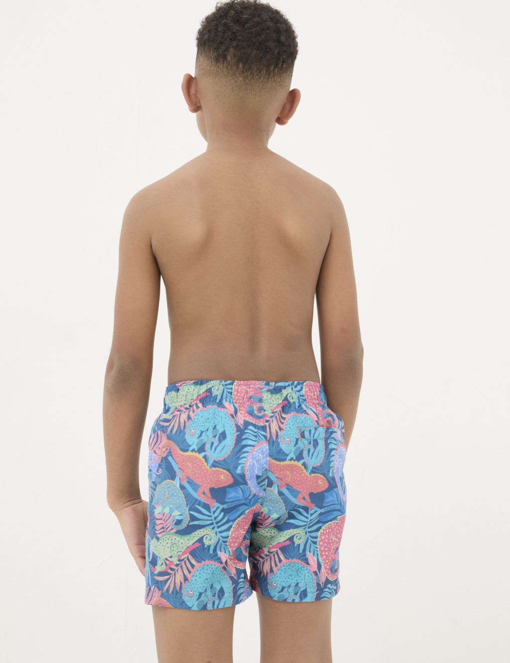 Chameleon Print Swim Shorts (3-13 Yrs) 4 of 4