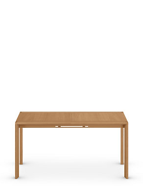 Chamfer Extending Dining Table Image 2 of 10