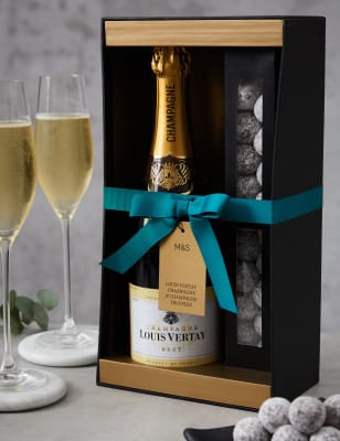 Champagne Salted Caramel Chocolates Gift Box Collection M S