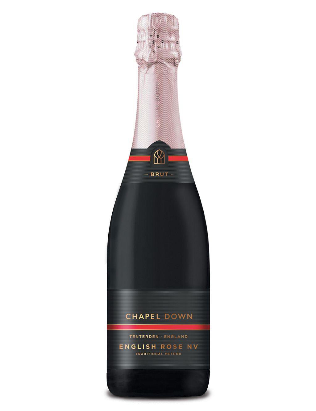Chapel Down English Sparkling Rosé Brut - Case of 6 3 of 4