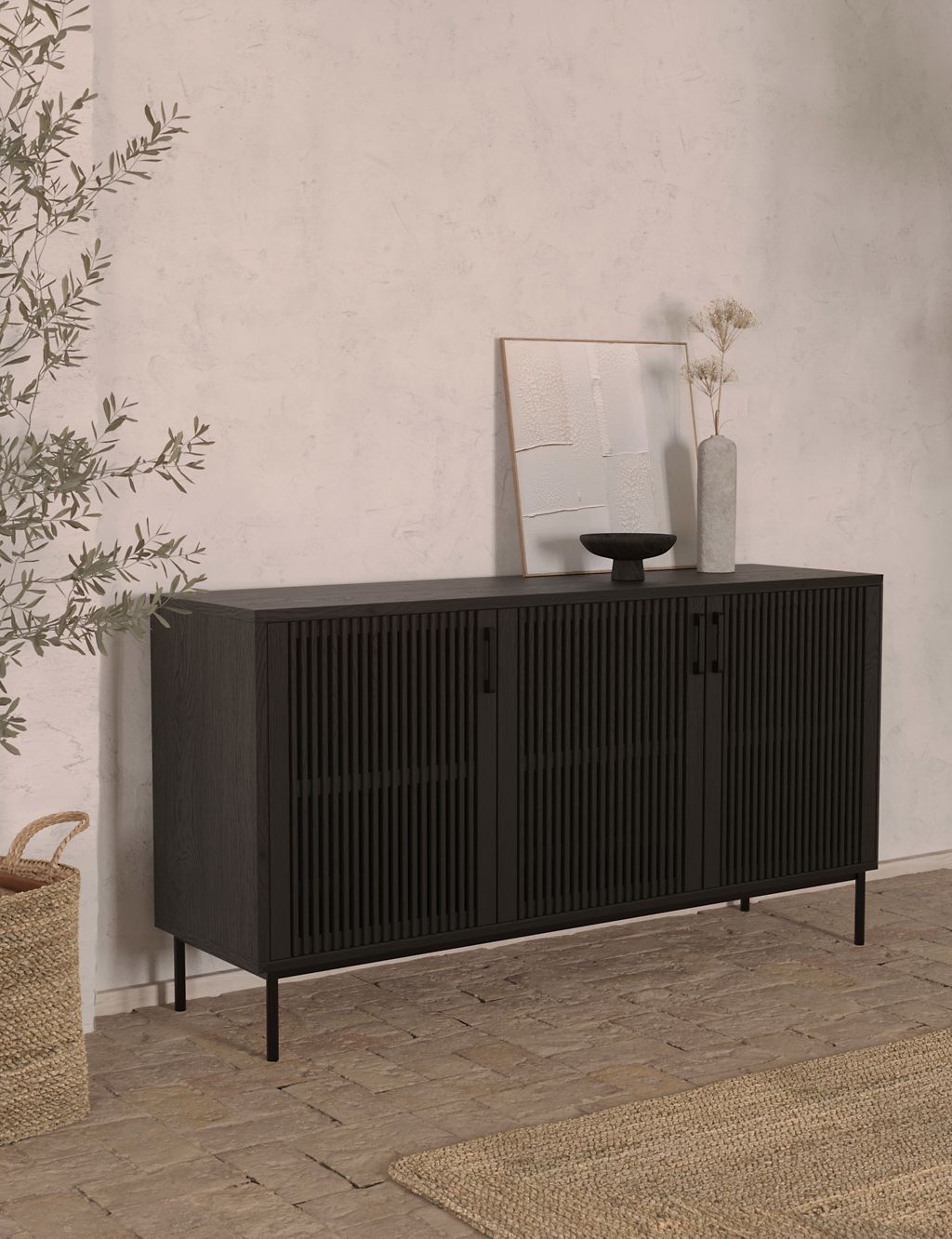 Charcoal Extra Large Sideboard 3 of 8