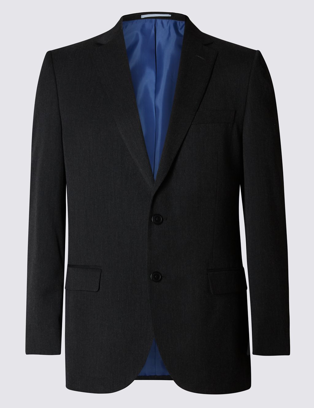 Charcoal Modern Slim Fit Jacket 1 of 8