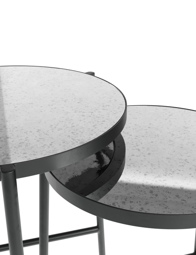 Charcoal nest on sale of tables