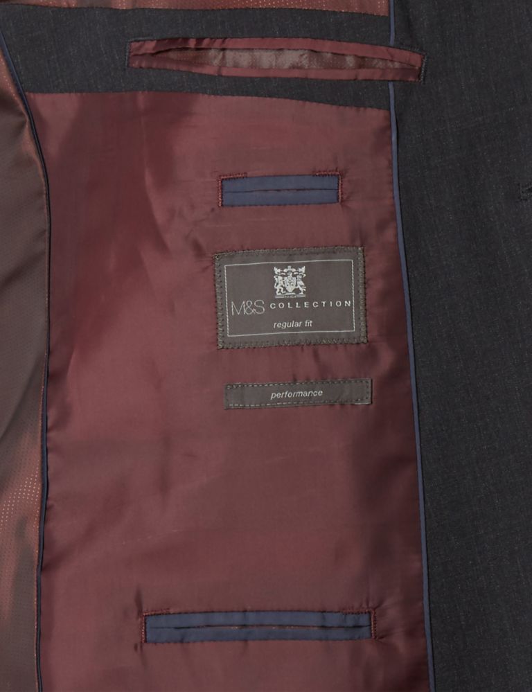 Charcoal Regular Fit Jacket 8 of 8