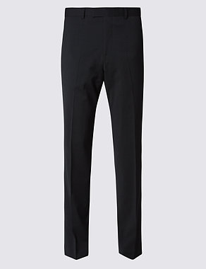 Charcoal Regular Fit Trousers Image 2 of 3