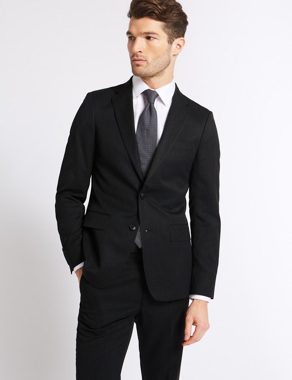 Charcoal Slim Fit Jacket 6 of 7