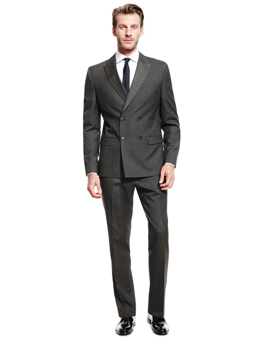 Charcoal Superslim Fit Suit Jacket 3 of 7