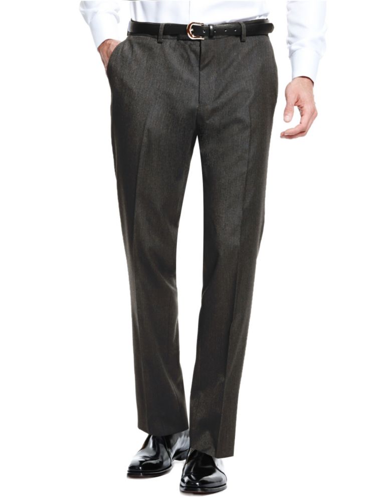 Charcoal Superslim Fit Trousers 1 of 3