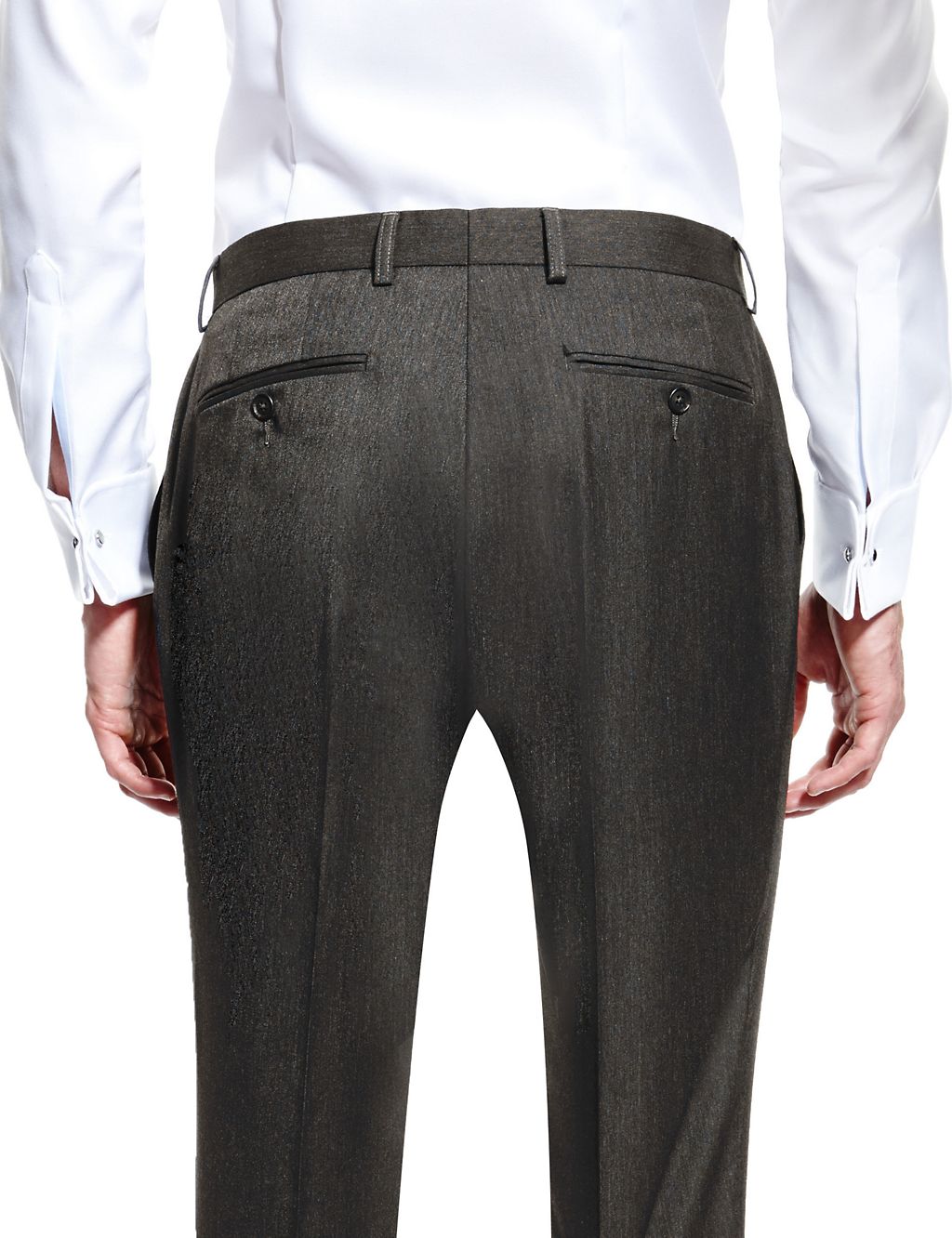 Charcoal Superslim Fit Trousers 2 of 3